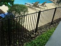 <b>Alumi-Guard Ascot 2 Rail Flat Top Aluminum Fence</b>